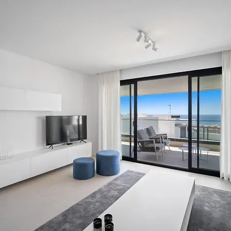 Apartmán With Sea View And Gym Estepona